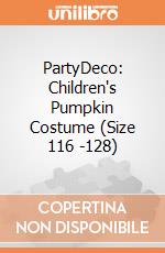 PartyDeco: Children's Pumpkin Costume (Size 116 -128) giochi
