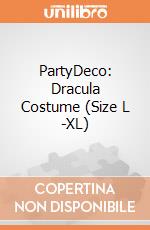 PartyDeco: Dracula Costume (Size L -XL) giochi