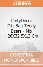 PartyDeco: Gift Bag Teddy Bears - Mix - 26X32.5X13 Cm giochi