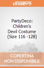 PartyDeco: Children's Devil Costume (Size 116 -128) giochi
