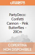 PartyDeco: Confetti Cannon - Pink Butterflies - 20Cm giochi
