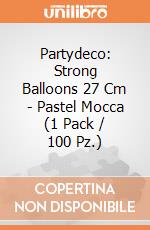 Partydeco: Strong Balloons 27 Cm - Pastel Mocca (1 Pack / 100 Pz.) giochi
