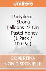 Partydeco: Strong Balloons 27 Cm - Pastel Honey (1 Pack / 100 Pz.) giochi