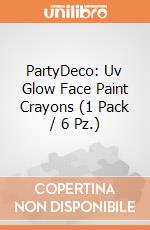 Uv Glow Face Paint Crayons (1 Pkt / 6 Pc.) giochi