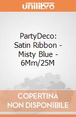 Satin Ribbon, Misty Blue, 6Mm/25M giochi