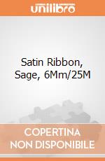 Satin Ribbon, Sage, 6Mm/25M giochi