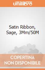 Satin Ribbon, Sage, 3Mm/50M giochi