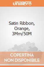 Satin Ribbon, Orange, 3Mm/50M giochi
