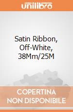 Satin Ribbon, Off-White, 38Mm/25M giochi