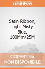 Satin Ribbon, Light Misty Blue, 100Mm/25M giochi