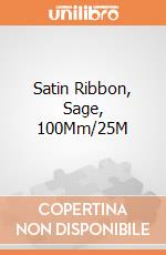 Satin Ribbon, Sage, 100Mm/25M giochi