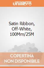 Satin Ribbon, Off-White, 100Mm/25M giochi
