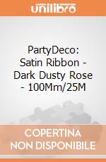 Satin Ribbon, Dark Dusty Rose, 100Mm/25M giochi