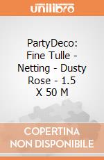 PartyDeco: Fine Tulle - Netting - Dusty Rose - 1.5 X 50 M giochi
