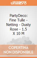 PartyDeco: Fine Tulle - Netting - Dusty Rose - 1.5 X 10 M giochi
