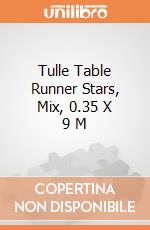 Tulle Table Runner Stars, Mix, 0.35 X 9 M giochi