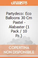 Partydeco: Eco Balloons 30 Cm Pastel - Alabaster (1 Pack / 10 Pz.) giochi