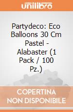 Partydeco: Eco Balloons 30 Cm Pastel - Alabaster (1 Pack / 100 Pz.) giochi