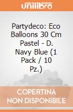 Partydeco: Eco Balloons 30 Cm Pastel - D. Navy Blue (1 Pack / 10 Pz.) giochi