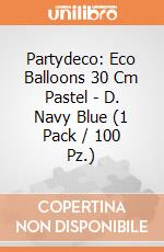 Partydeco: Eco Balloons 30 Cm Pastel - D. Navy Blue (1 Pack / 100 Pz.) giochi