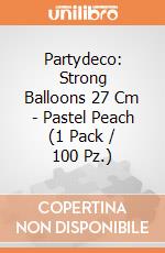 Partydeco: Strong Balloons 27 Cm - Pastel Peach (1 Pack / 100 Pz.) giochi