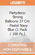 Partydeco: Strong Balloons 27 Cm - Pastel Navy Blue (1 Pack / 100 Pz.) giochi