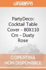 PartyDeco: Cocktail Table Cover - 80X110 Cm - Dusty Rose giochi