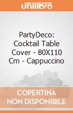 PartyDeco: Cocktail Table Cover - 80X110 Cm - Cappuccino giochi