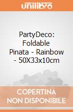 PartyDeco: Foldable Pinata - Rainbow - 50X33x10cm giochi