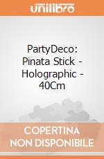 PartyDeco: Pinata Stick - Holographic - 40Cm giochi