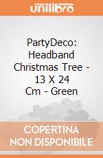PartyDeco: Headband Christmas Tree - 13 X 24 Cm - Green giochi