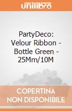 Velour Ribbon, Bottle Green, 25Mm/10M giochi