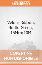 Velour Ribbon, Bottle Green, 15Mm/10M giochi