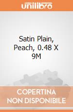 Satin Plain, Peach, 0.48 X 9M giochi