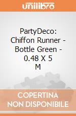 PartyDeco: Chiffon Runner - Bottle Green - 0.48 X 5 M giochi