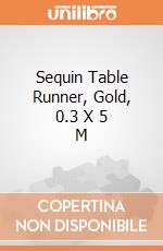 Sequin Table Runner, Gold, 0.3 X 5 M giochi