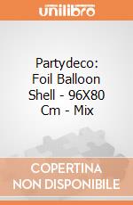 Partydeco: Foil Balloon Shell - 96X80 Cm - Mix giochi
