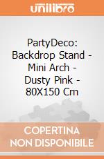 PartyDeco: Backdrop Stand - Mini Arch - Dusty Pink - 80X150 Cm giochi