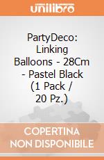 Linking Balloons - 28Cm - Pastel Black (1 Pack / 20 Pz.) giochi