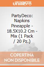 PartyDeco: Napkins Pineapple - 18.5X10.2 Cm - Mix (1 Pack / 20 Pz.) giochi