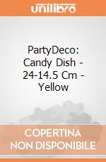 PartyDeco: Candy Dish - 24-14.5 Cm - Yellow giochi