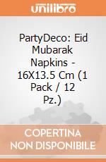PartyDeco: Eid Mubarak Napkins - 16X13.5 Cm (1 Pack / 12 Pz.) giochi