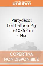 Partydeco: Foil Balloon Pig - 61X36 Cm - Mix giochi