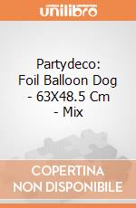 Partydeco: Foil Balloon Dog - 63X48.5 Cm - Mix giochi