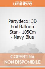 Partydeco: 3D Foil Balloon Star - 105Cm - Navy Blue giochi