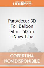 Partydeco: 3D Foil Balloon Star - 50Cm - Navy Blue giochi