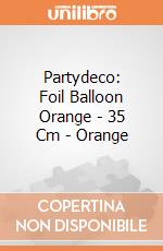 Partydeco: Foil Balloon Orange - 35 Cm - Orange giochi