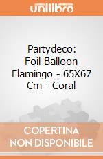 Partydeco: Foil Balloon Flamingo - 65X67 Cm - Coral giochi