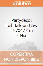 Partydeco: Foil Balloon Cow - 57X47 Cm - Mix giochi