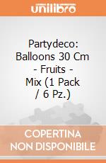 Partydeco: Balloons 30 Cm - Fruits - Mix (1 Pack / 6 Pz.) giochi